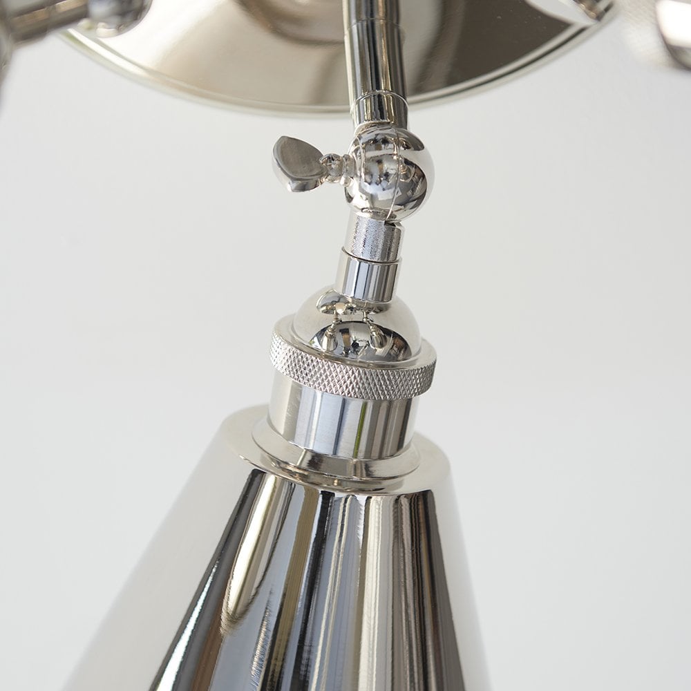 Hal 3 Light Spotlight in Polished Nickel