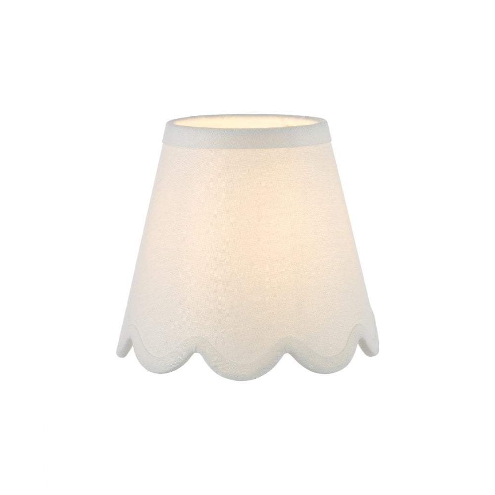 Nerita Ivory Linen Tapered Shade 15cm