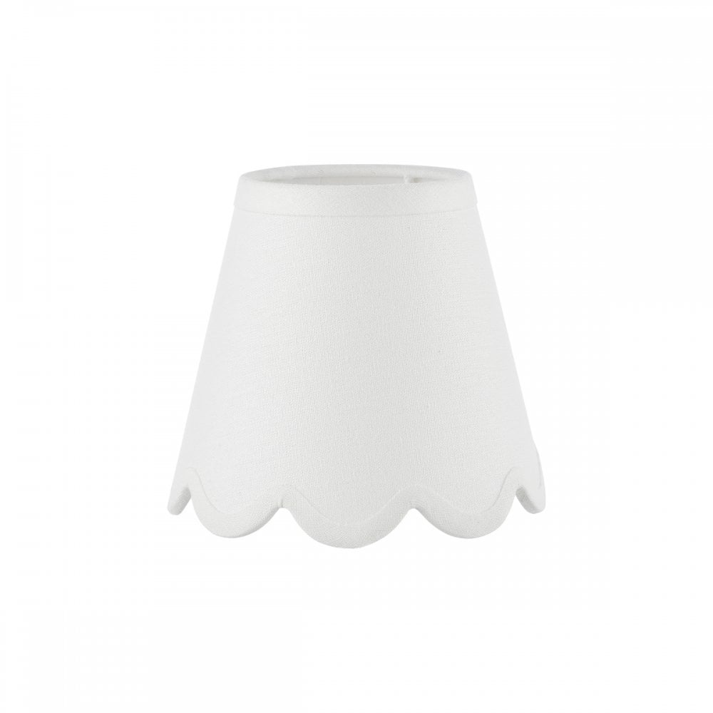 Nerita Ivory Linen Tapered Shade 15cm