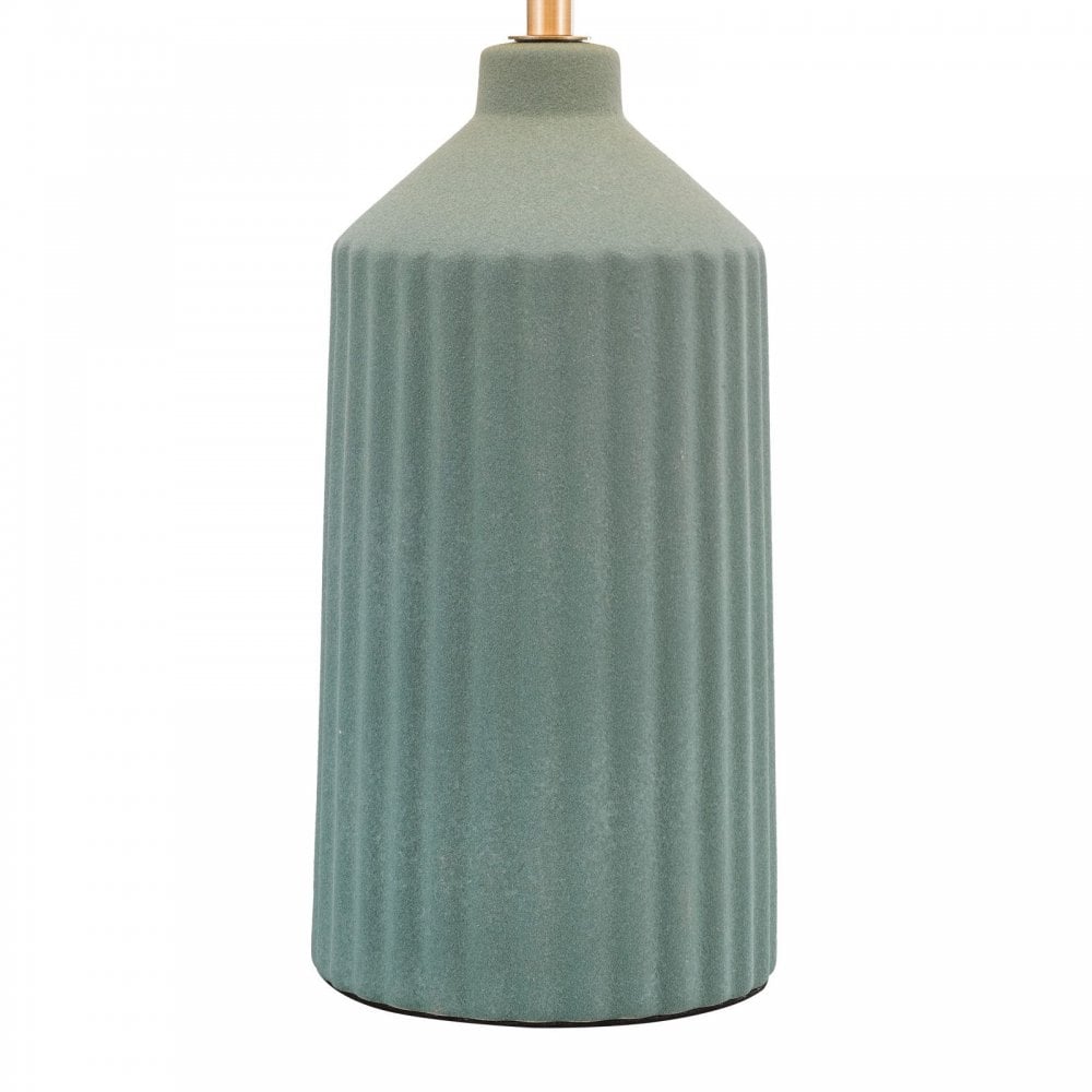 Chloris Large Green Table Lamp C/W Shade