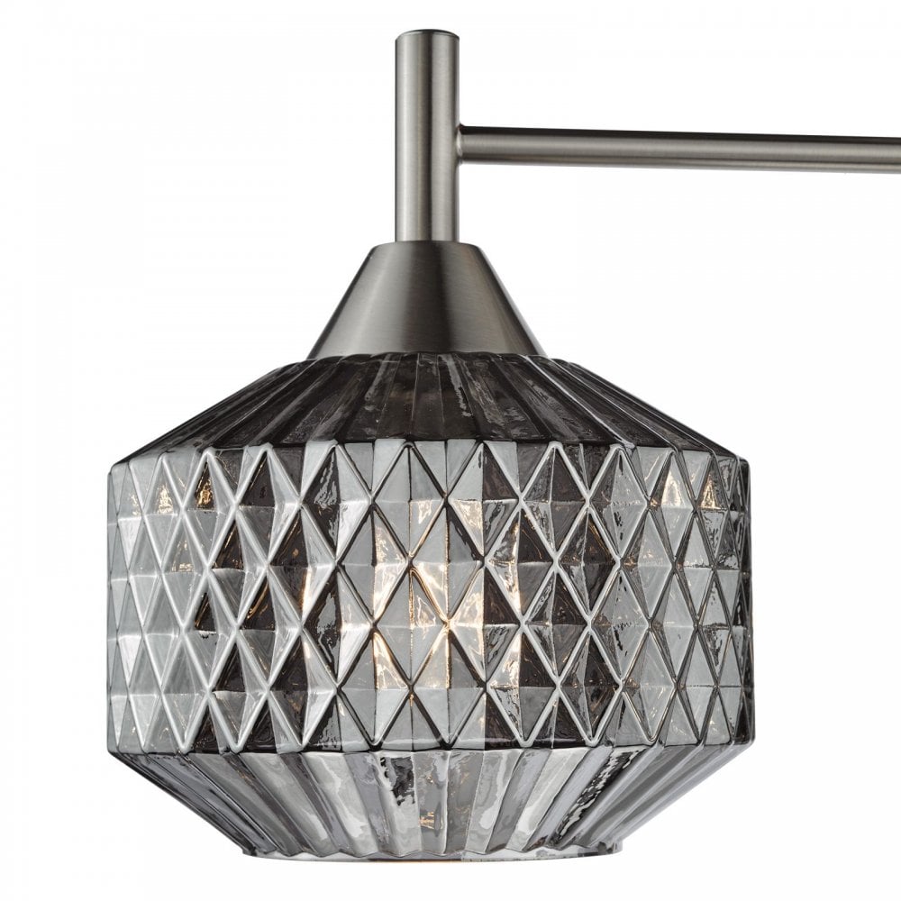 Fabrienne 3 Light Semi Flush Fitting