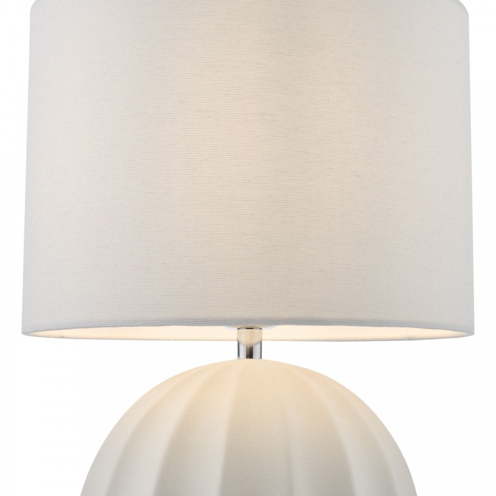 Mavis Cream Table Lamp C/W Shade