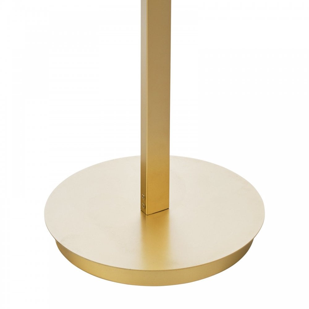 Tauri Gold & Opal Glass Floor Lamp