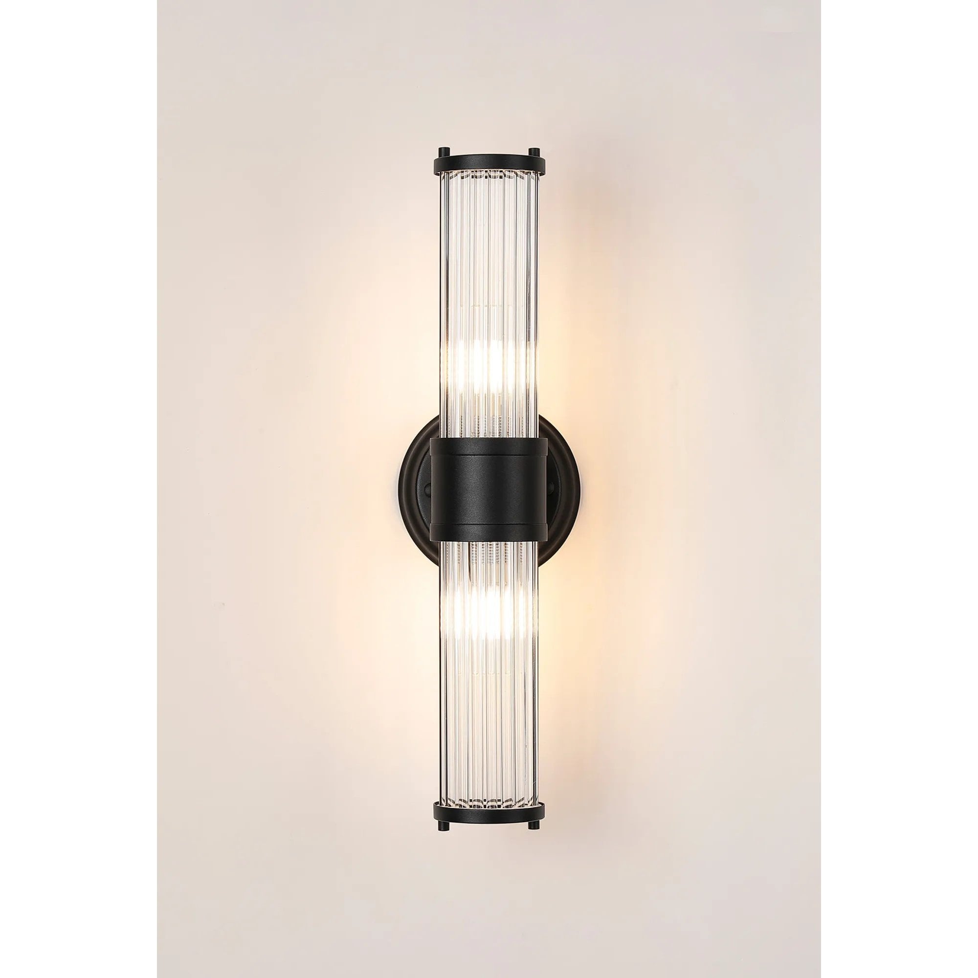 Appeal Up and Down Wall Light in Satin Black