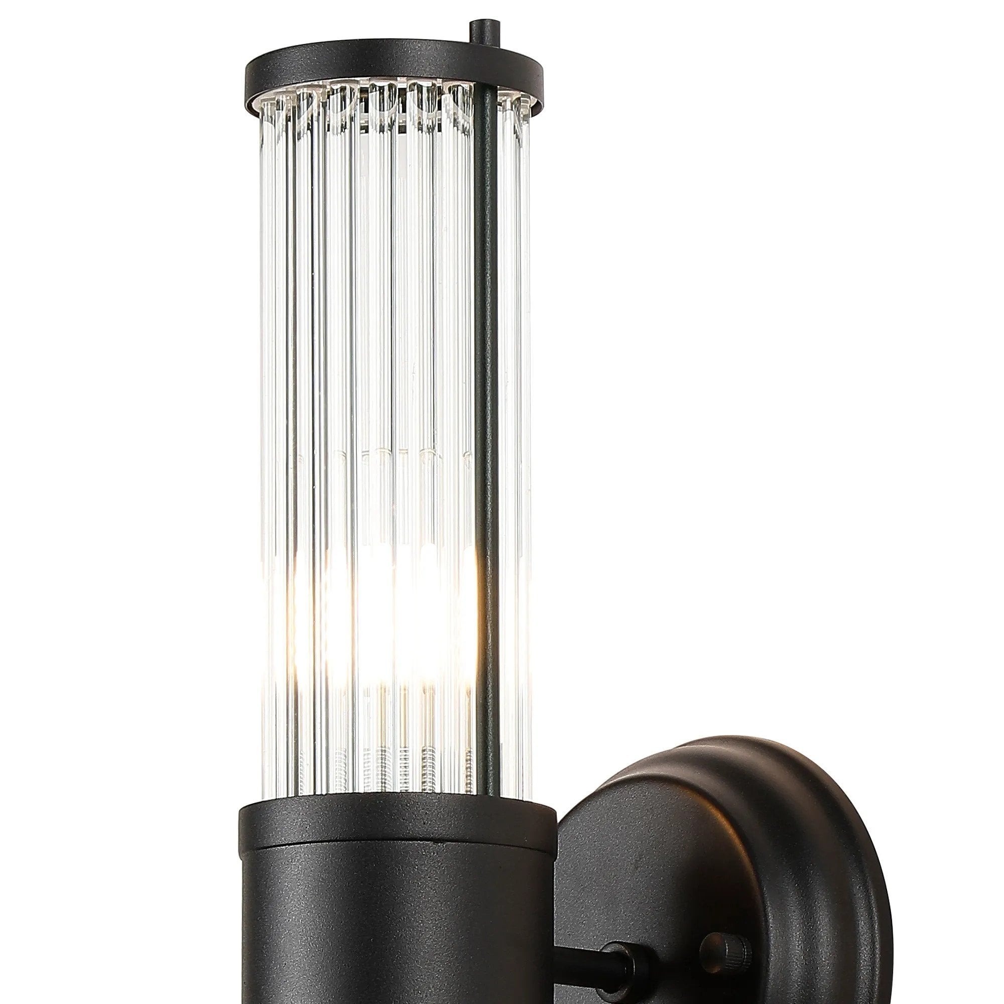 Appeal Up and Down Wall Light in Satin Black
