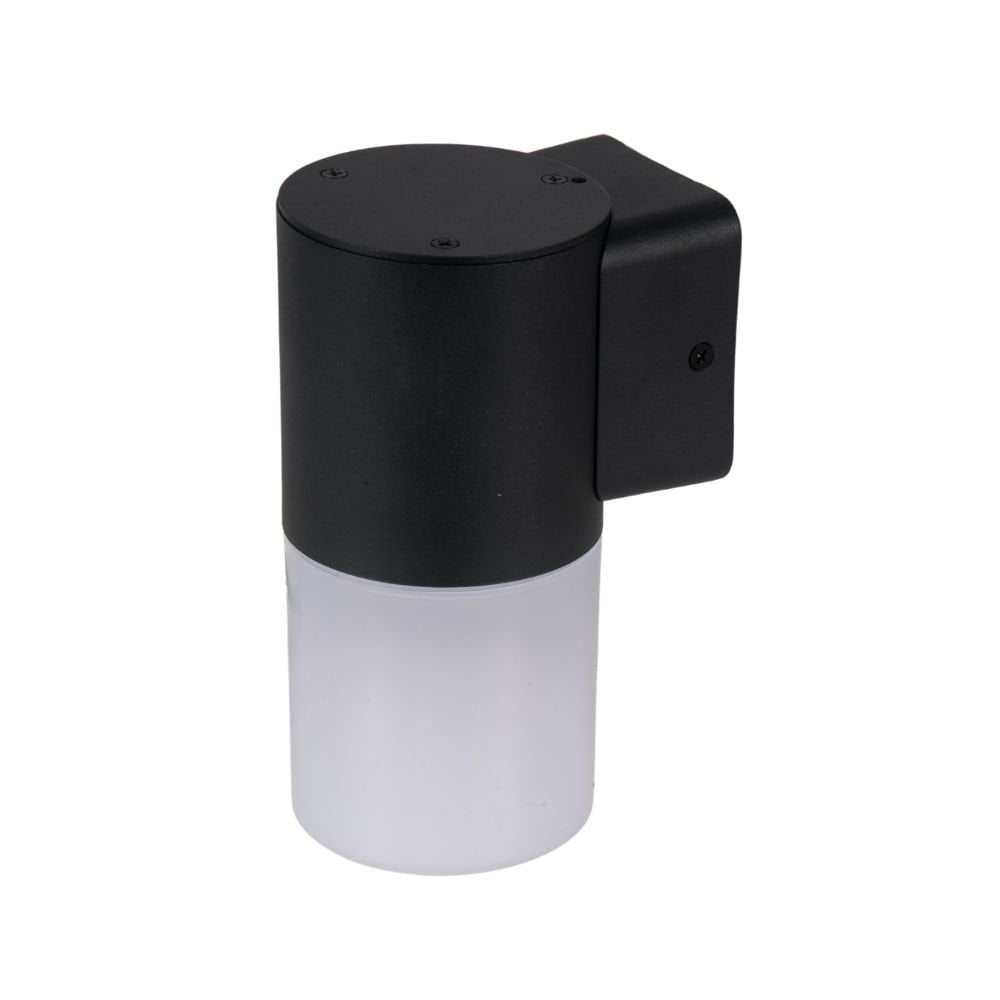 Piper Single Black Wall Light IP44