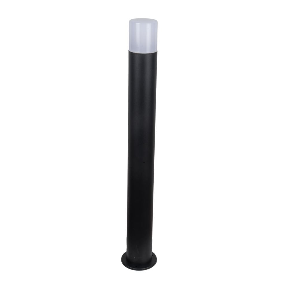 Piper 800mm Bollard in Black