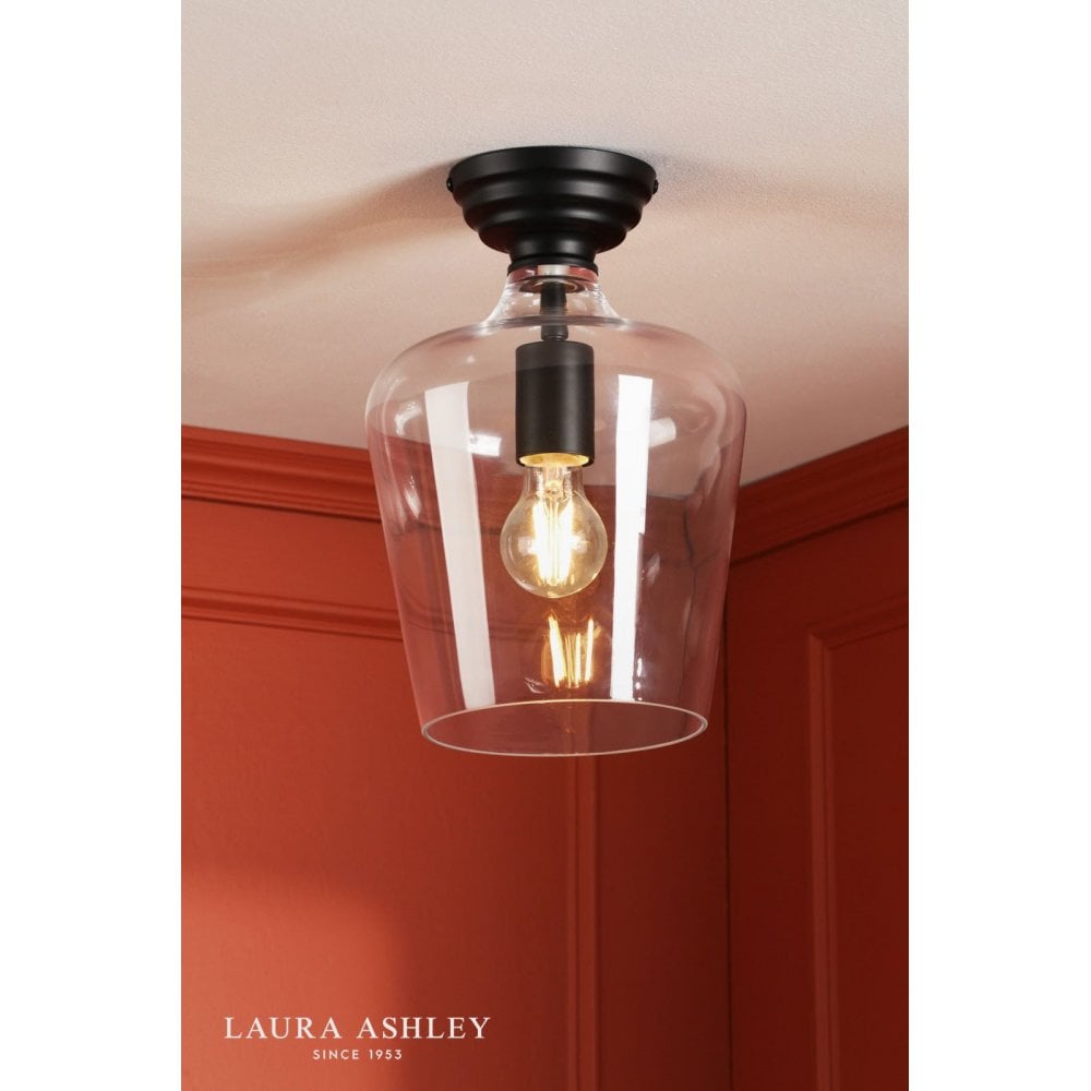 Ockley Polished Chrome Semi Flush Fitting
