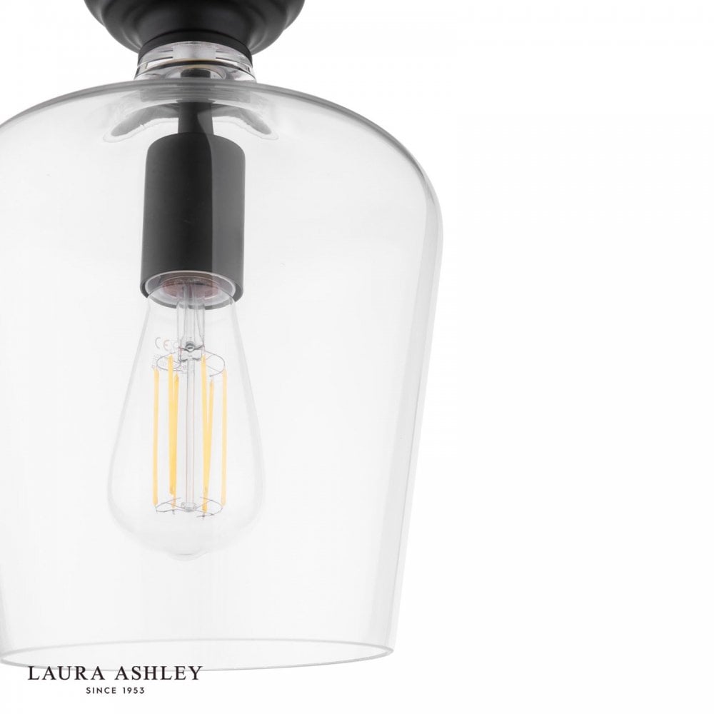 Ockley Polished Chrome Semi Flush Fitting