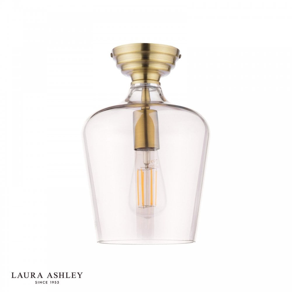 Ockley Polished Chrome Semi Flush Fitting
