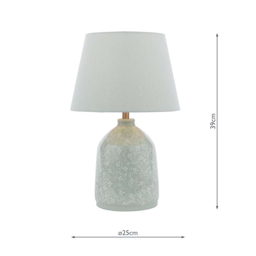 Campion Ceramic Table Lamp C/W Shade