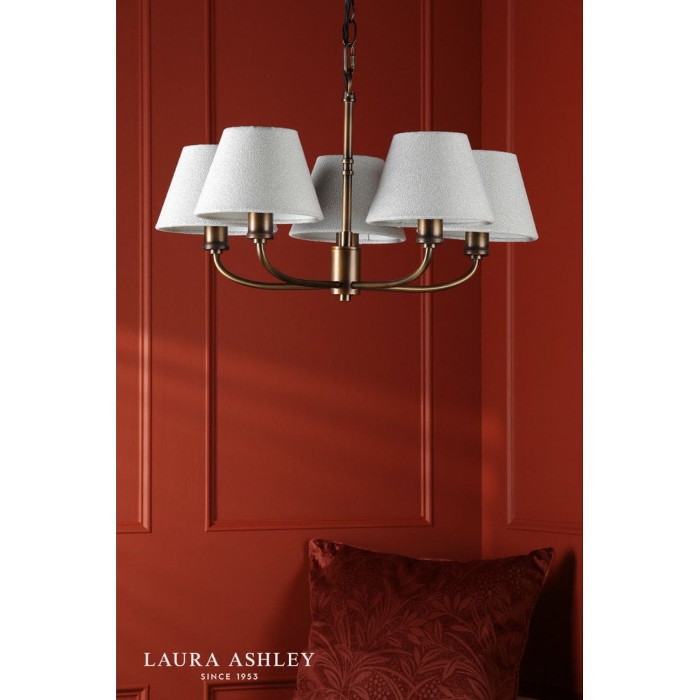 Denston 5 Light Antique Bronze Pendant