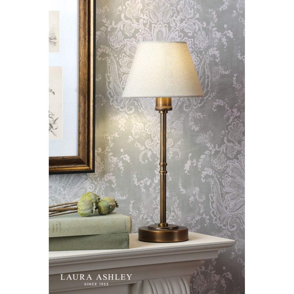 Denston Antique Bronze Table Lamp C/W Shade