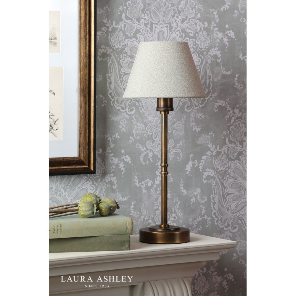 Denston Antique Bronze Table Lamp C/W Shade