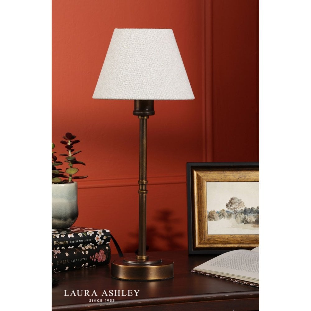 Denston Antique Bronze Table Lamp C/W Shade
