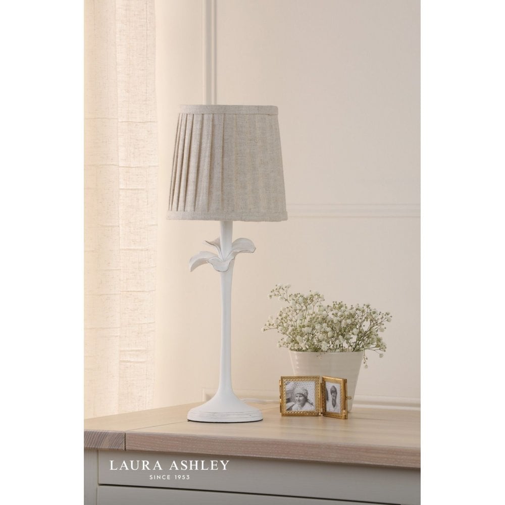 Eleni White Table Lamp C/W Shade