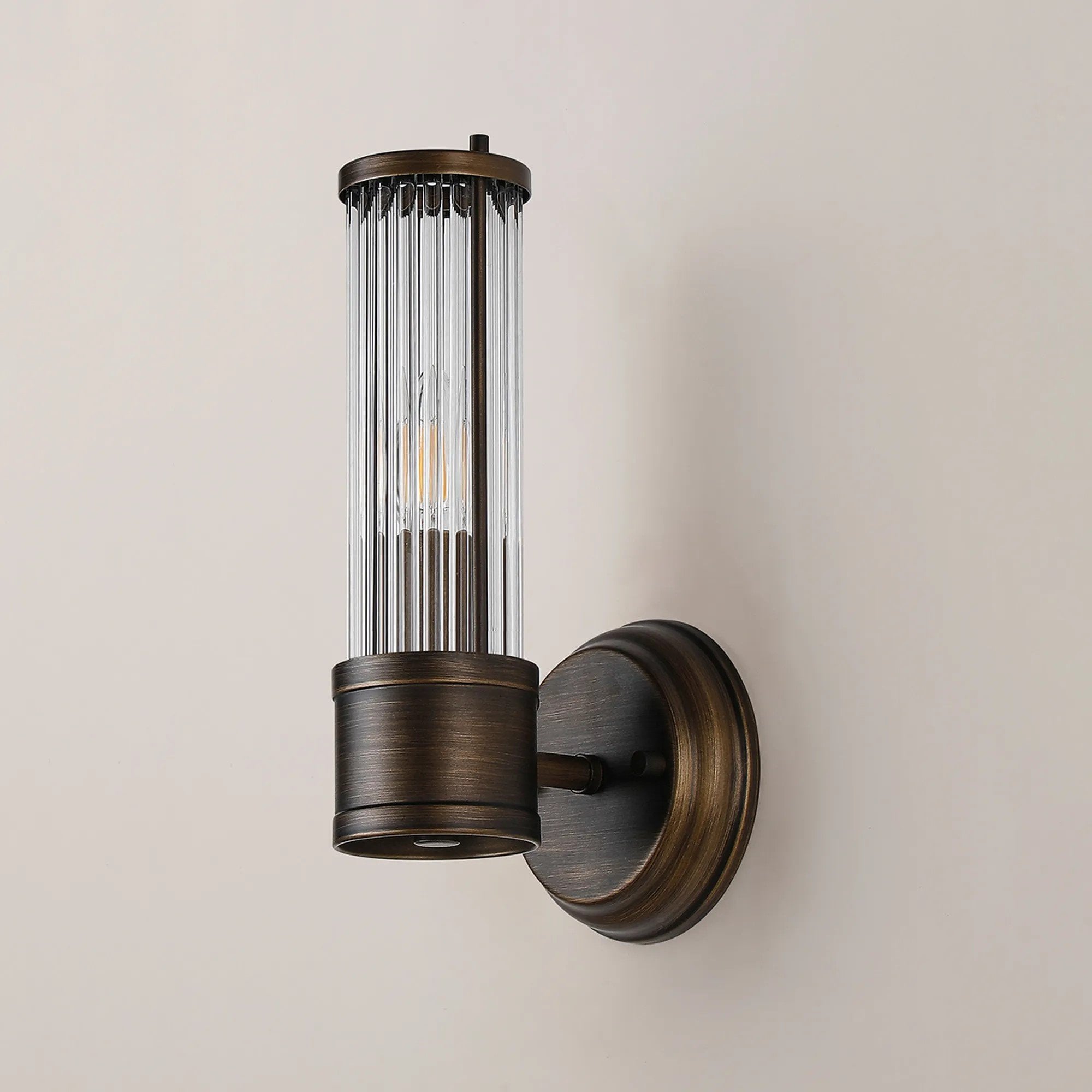 Appeal Single Wall Light in Bronze Finish