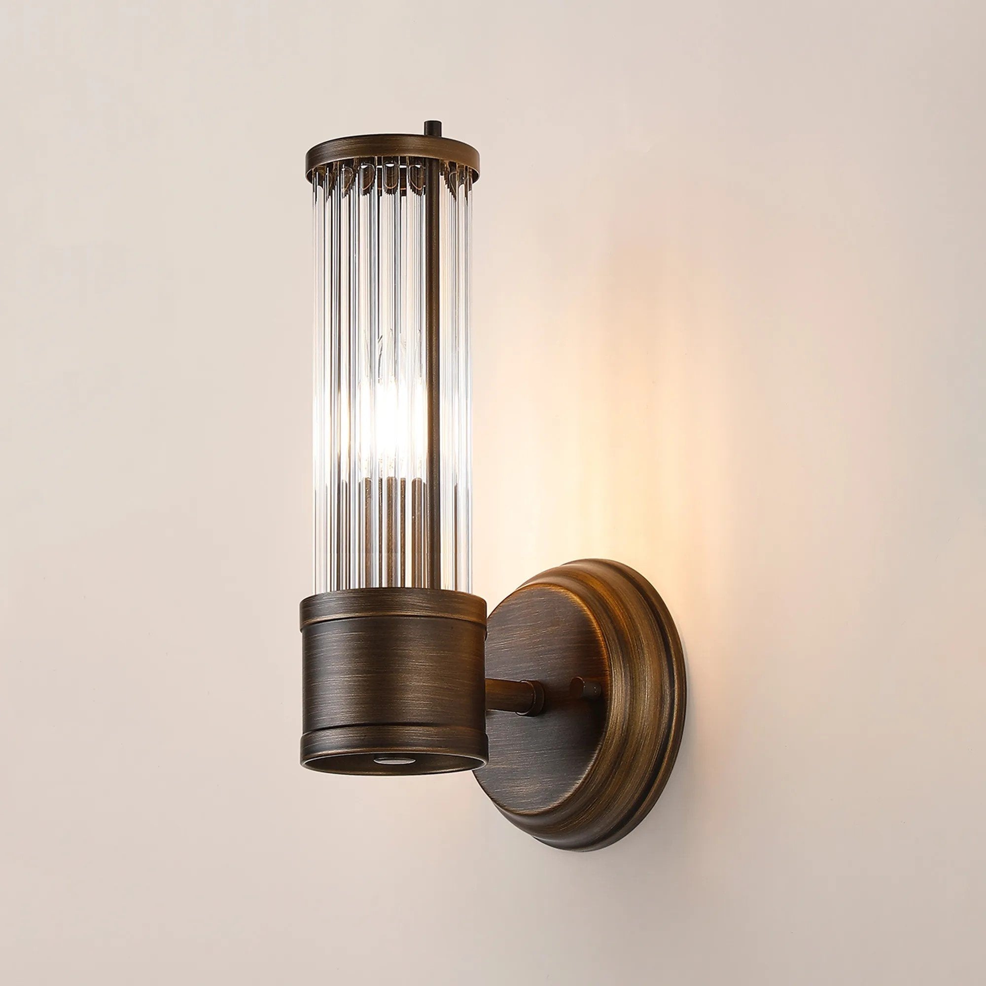 Appeal Single Wall Light in Bronze Finish
