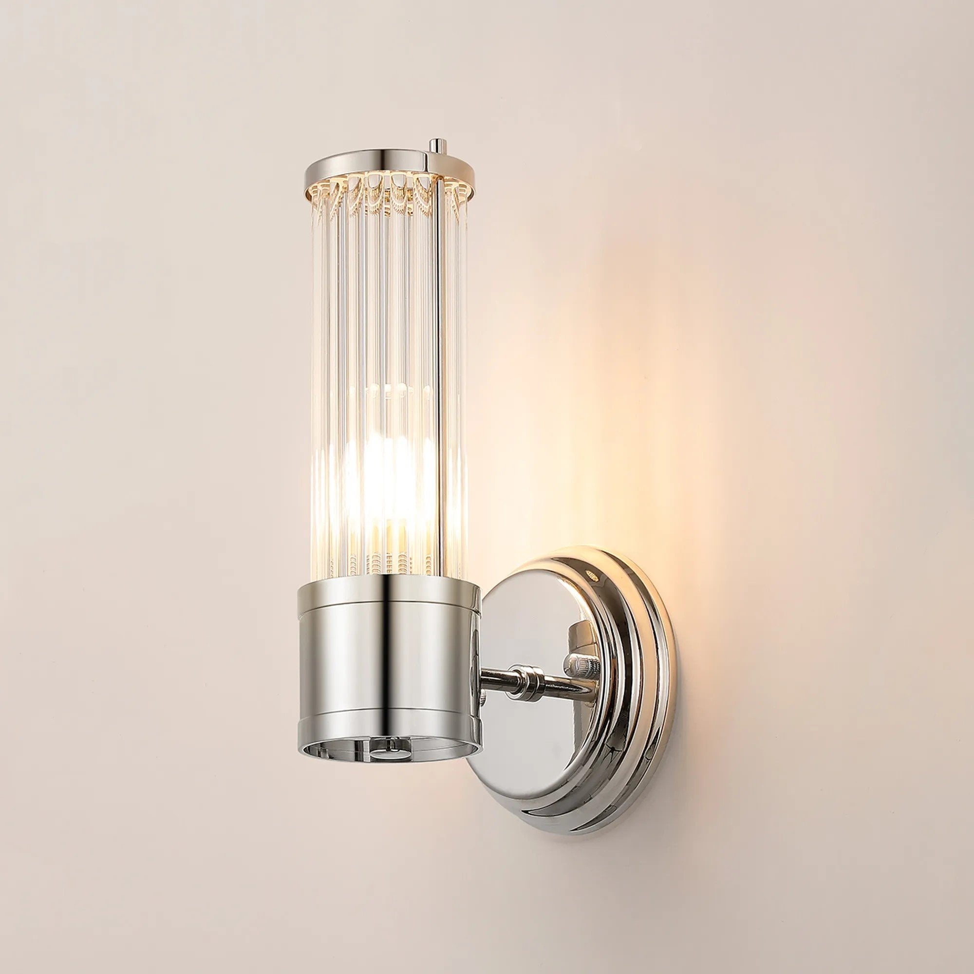 Appeal Single Wall Light in Polished Nickel