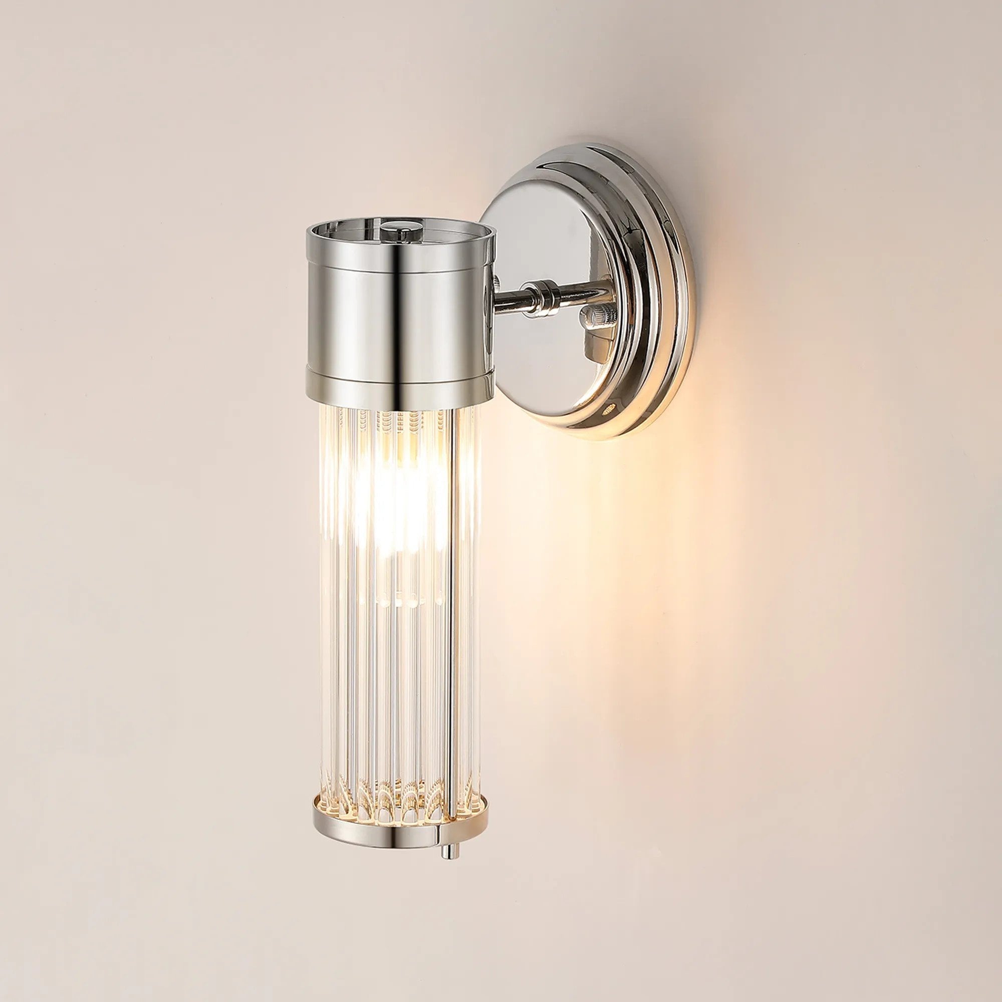 Appeal Single Wall Light in Polished Nickel