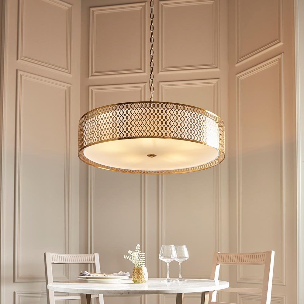 Cordero Large Gold Ceiling Pendant