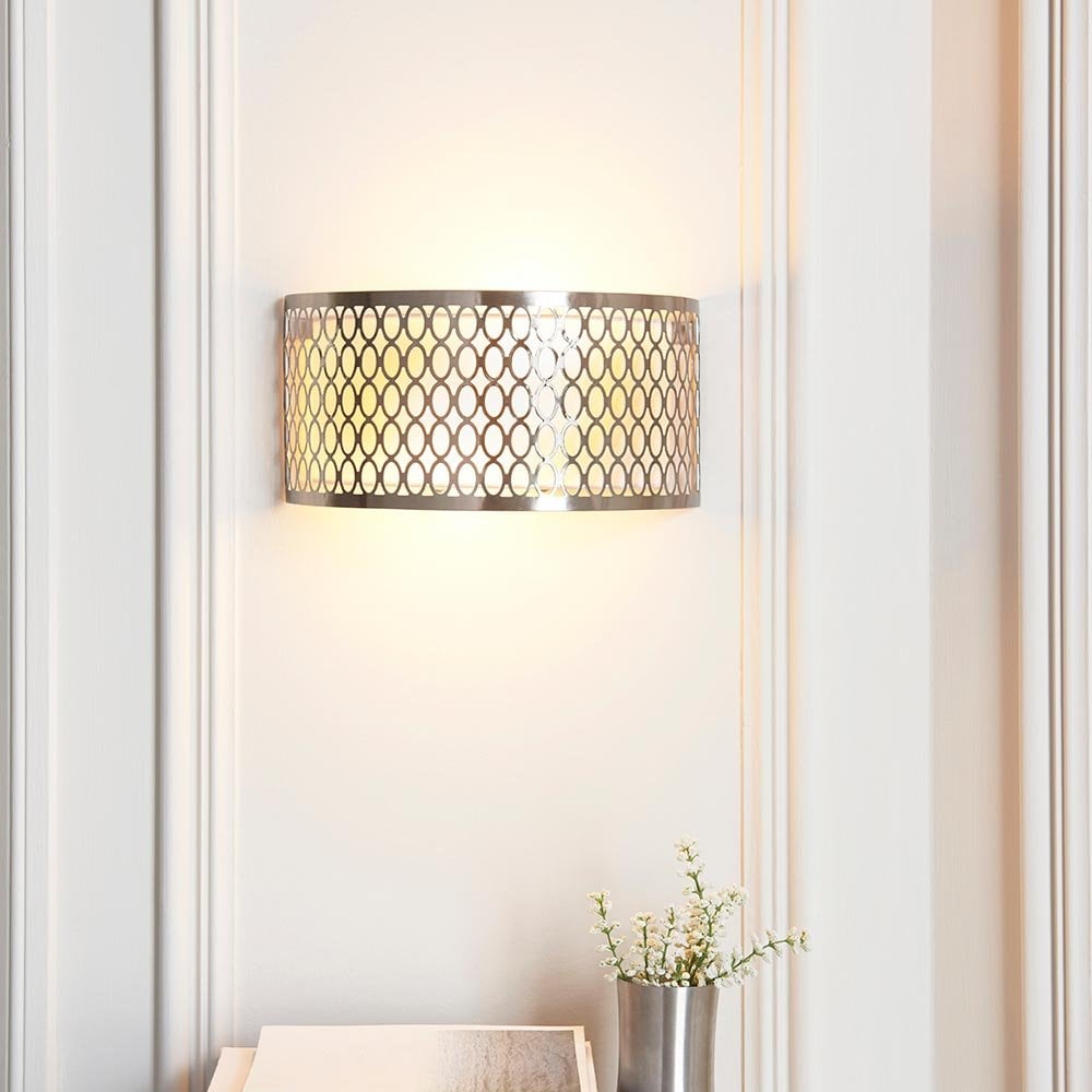 Cordero Wall Light in Satin Nickel