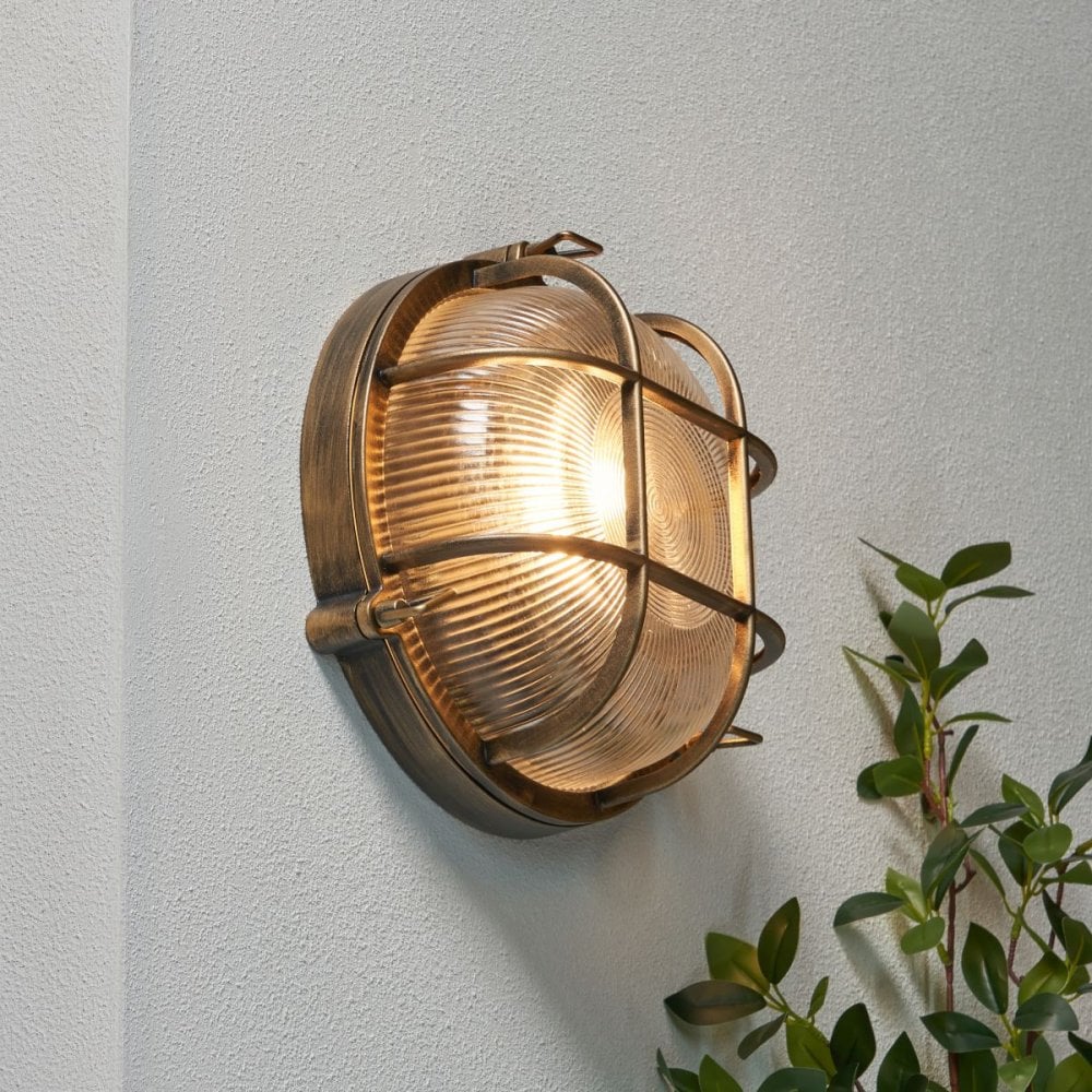Gali Gold Caged Round Bulkhead