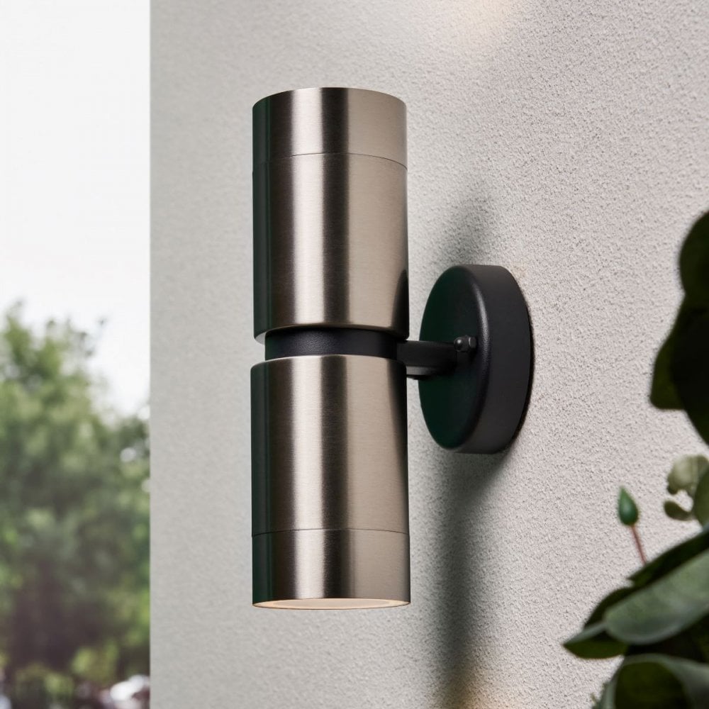 Yuki Stainless Steel Up and Down Wall Light