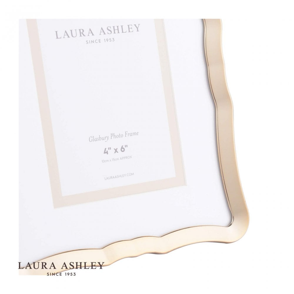 Glasbury 4x6 inch Photo Frame Gold