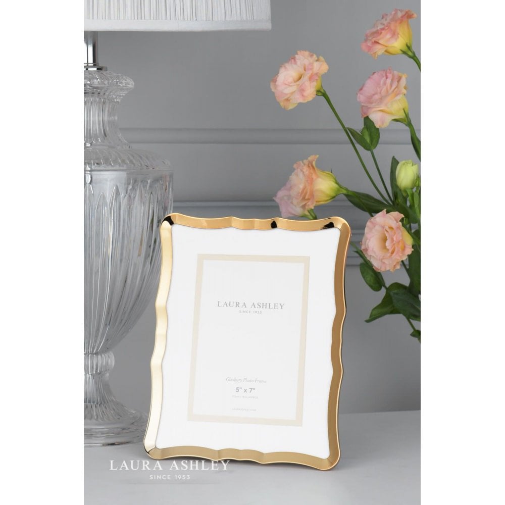 Glasbury 5x7 inch Photo Frame Gold