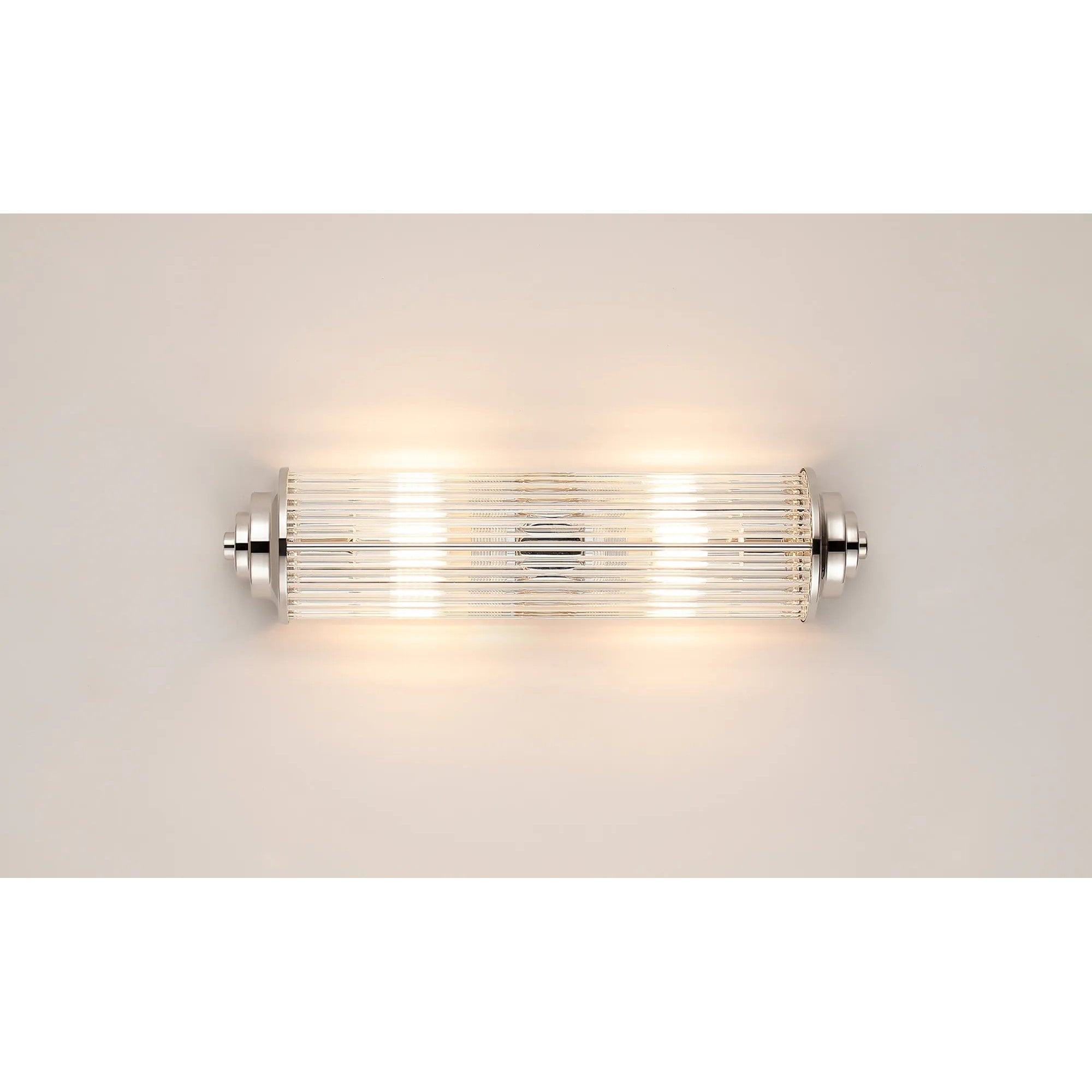 Appeal Small Flush Polished Nickel Wall Fitting IP44