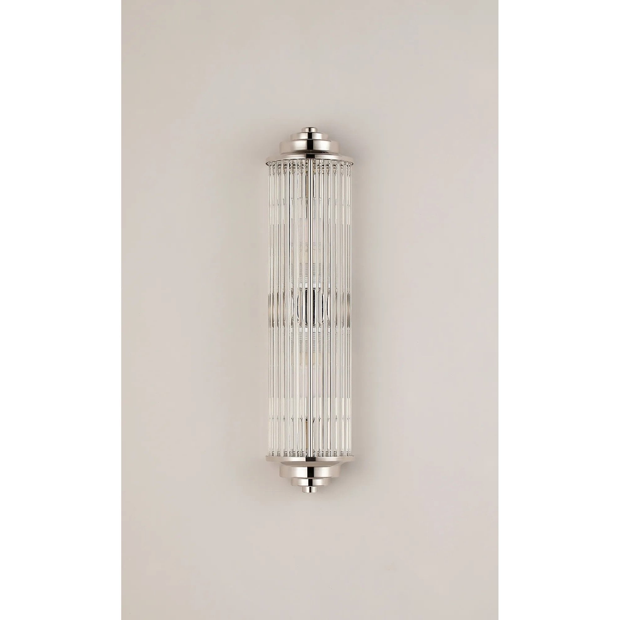 Appeal Small Flush Polished Nickel Wall Fitting IP44