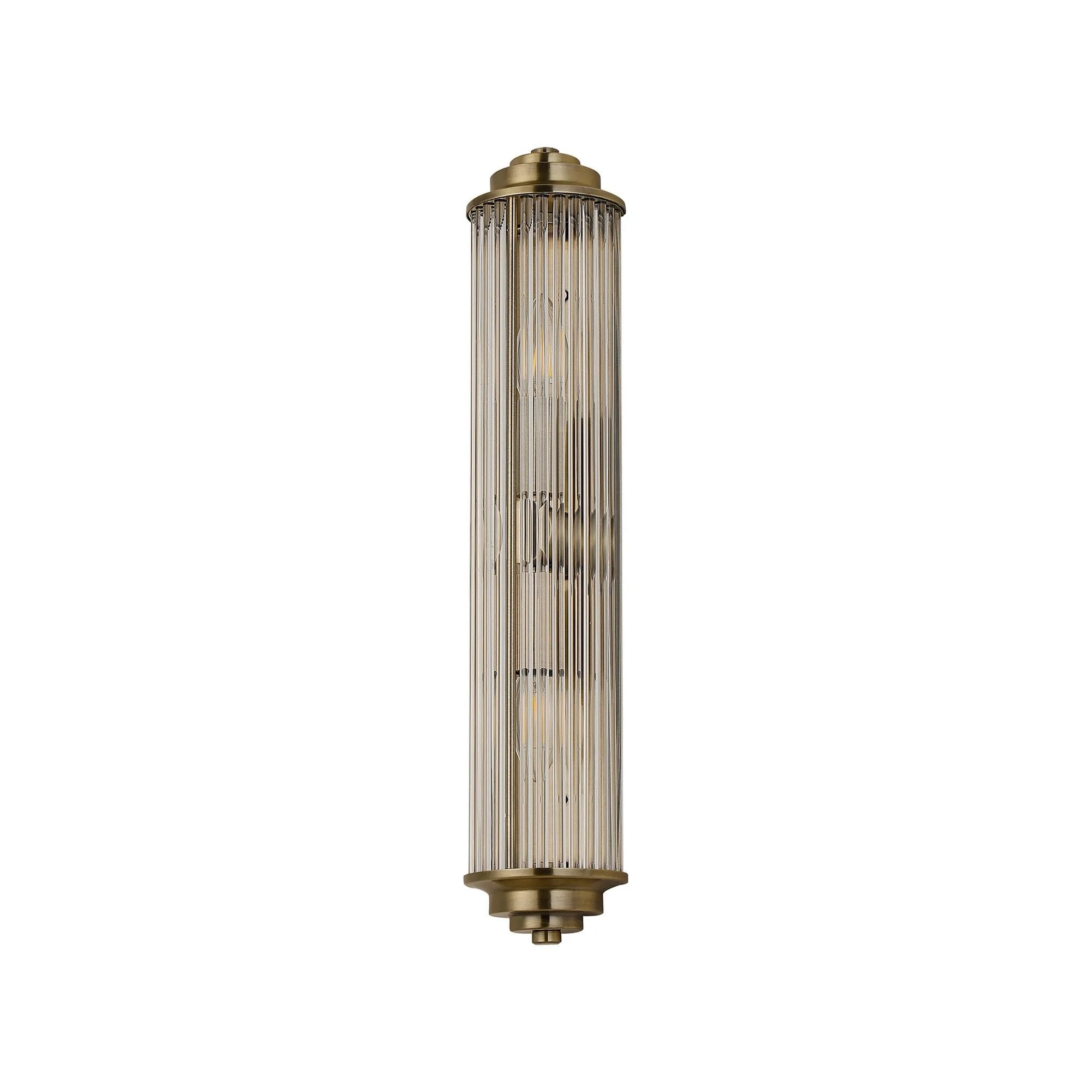 Appeal Large Flush Wall Antique Brass Fitting IP44