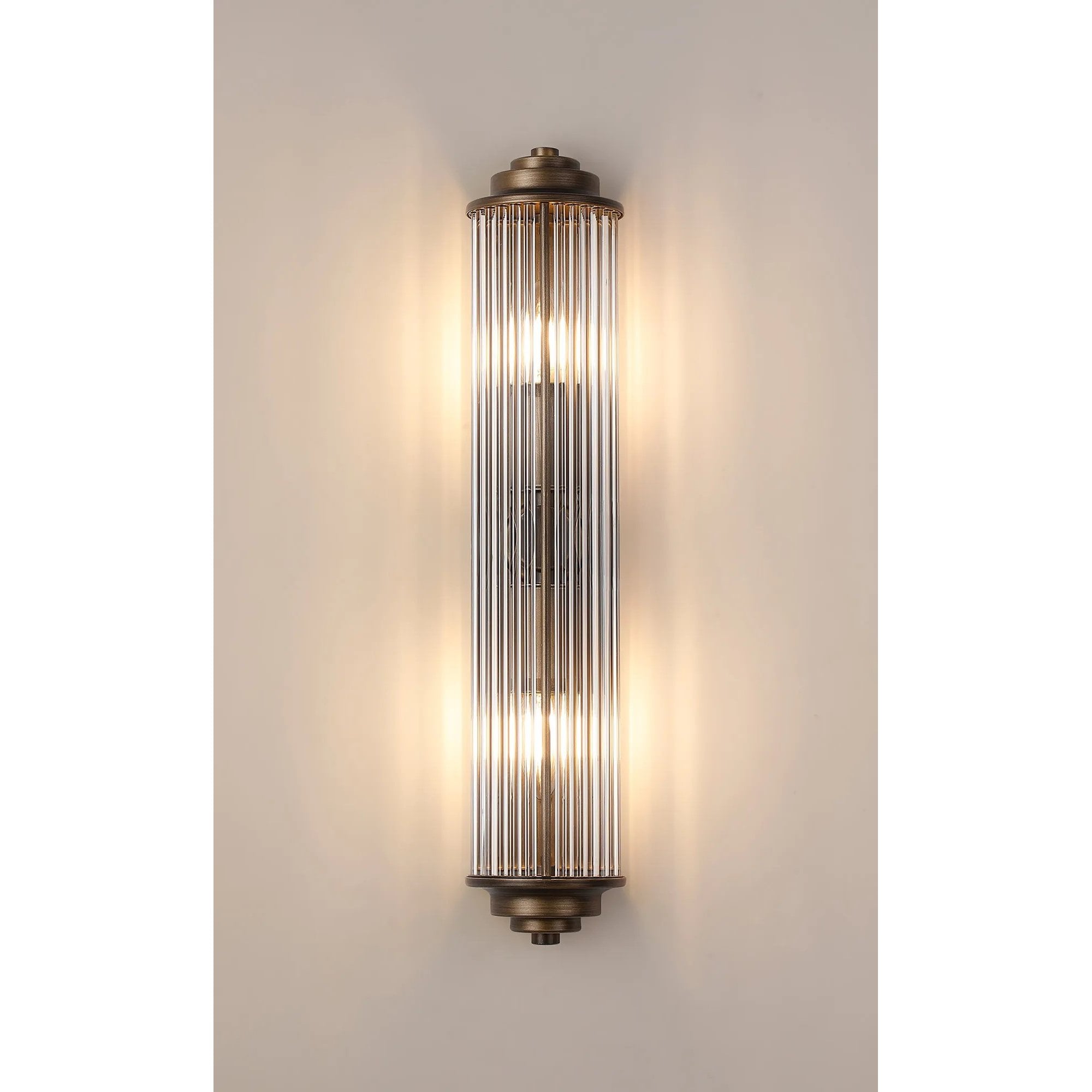 Appeal Large Flush Bronze Wall Fitting IP44