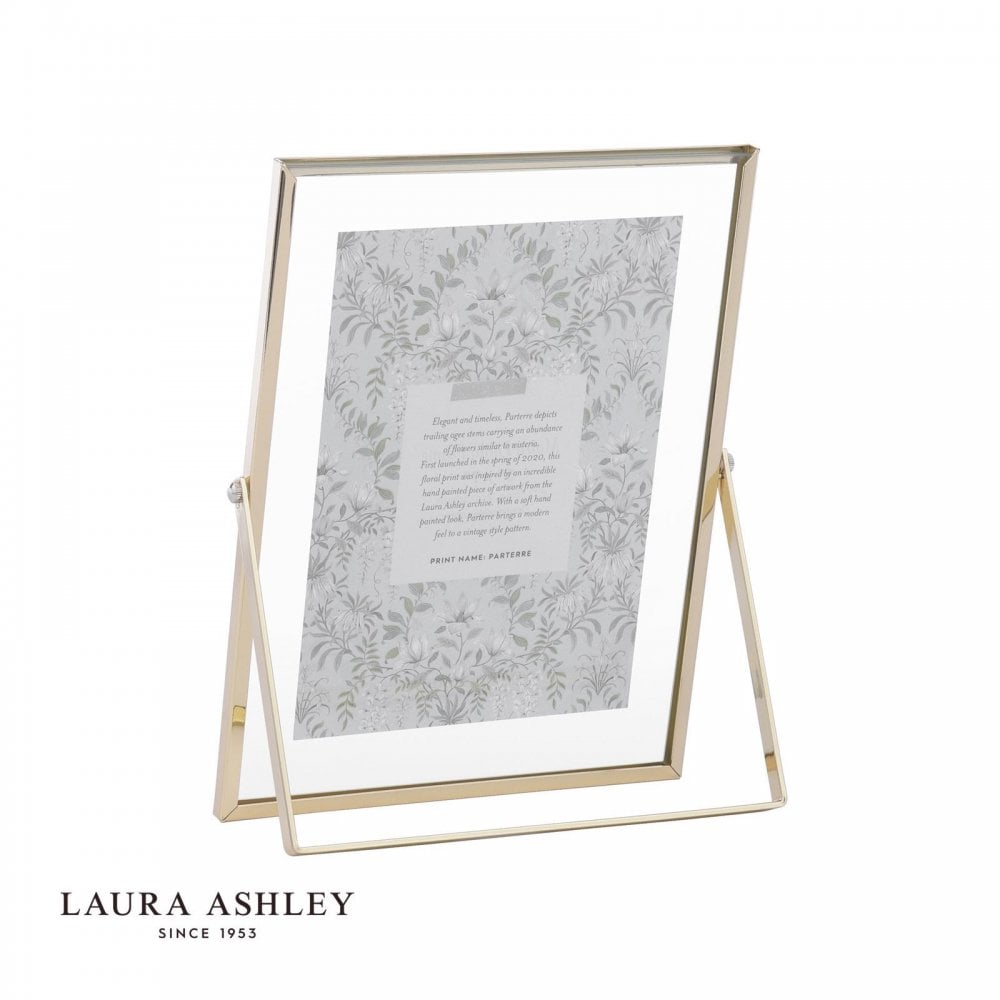 Moira 5x7 Inch Polished Gold & Glass Photo Frame