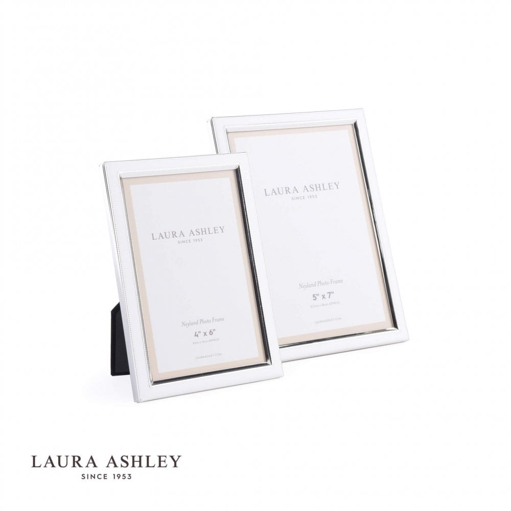 Neyland Silver Plated 5x7 Inch Photo Frame