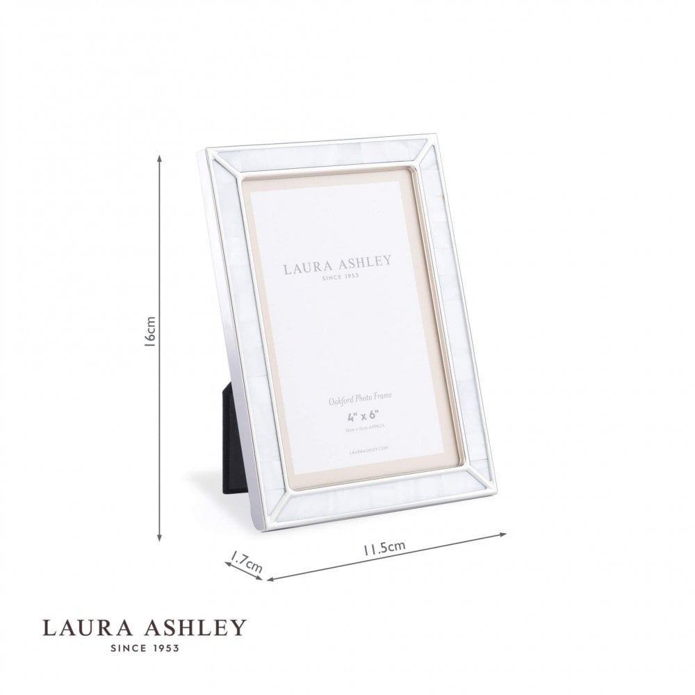 Oakford Mother Of Pearl 4x6 Inch Photo Frame
