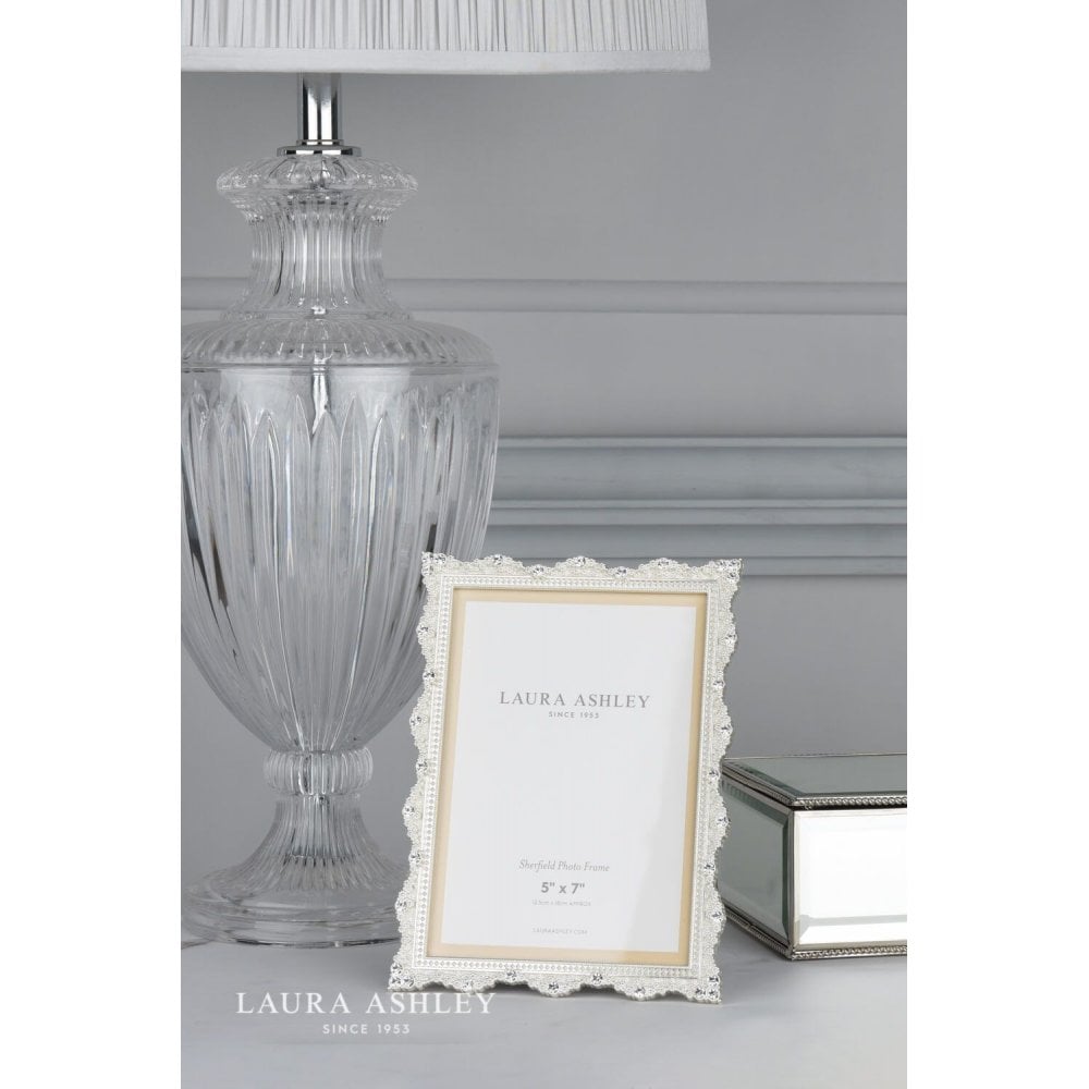 Sherfield Silver Plated 5x7 Inch Photo Frame