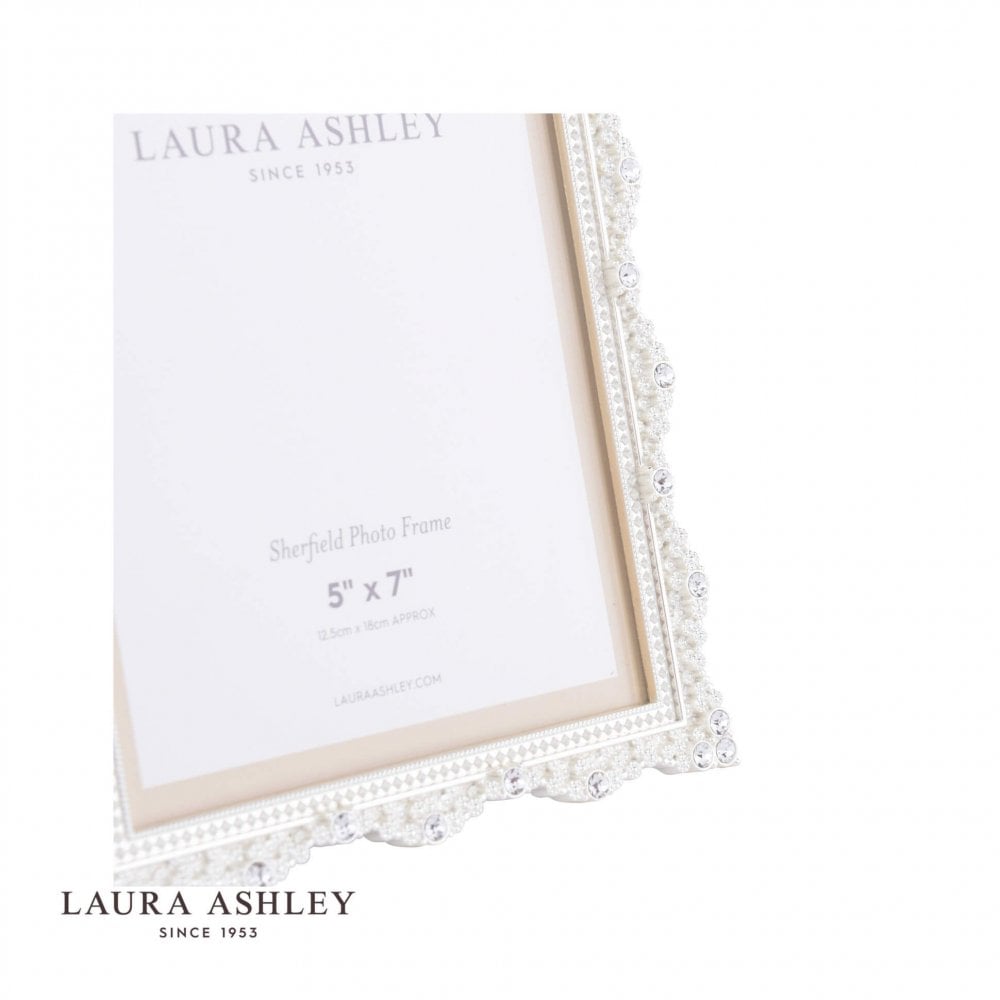 Sherfield Silver Plated 5x7 Inch Photo Frame