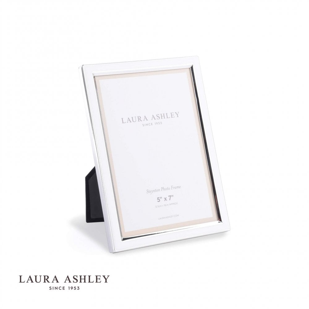 Steynton Silver Plated 5x7 Inch Photo Frame