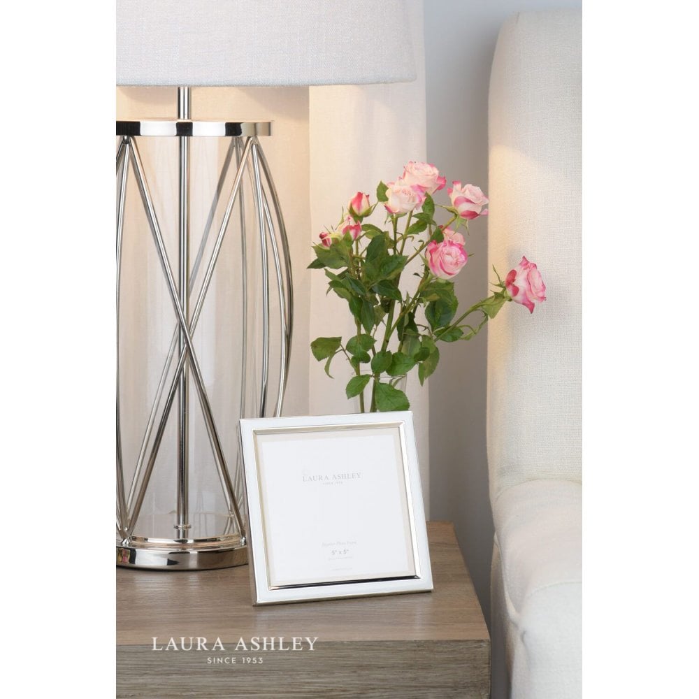 Steynton Square Silver Plated 5x5 Inch Photo Frame