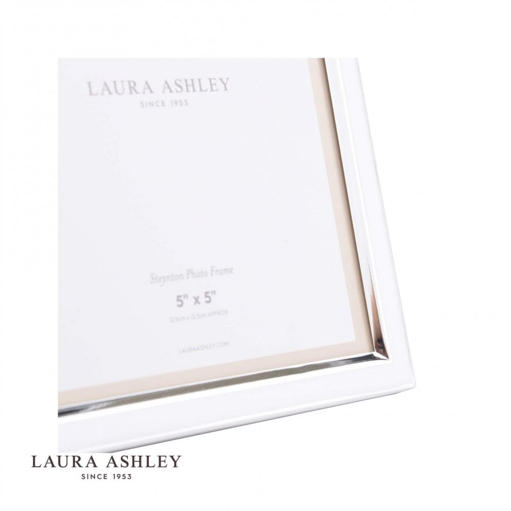 Steynton Square Silver Plated 5x5 Inch Photo Frame
