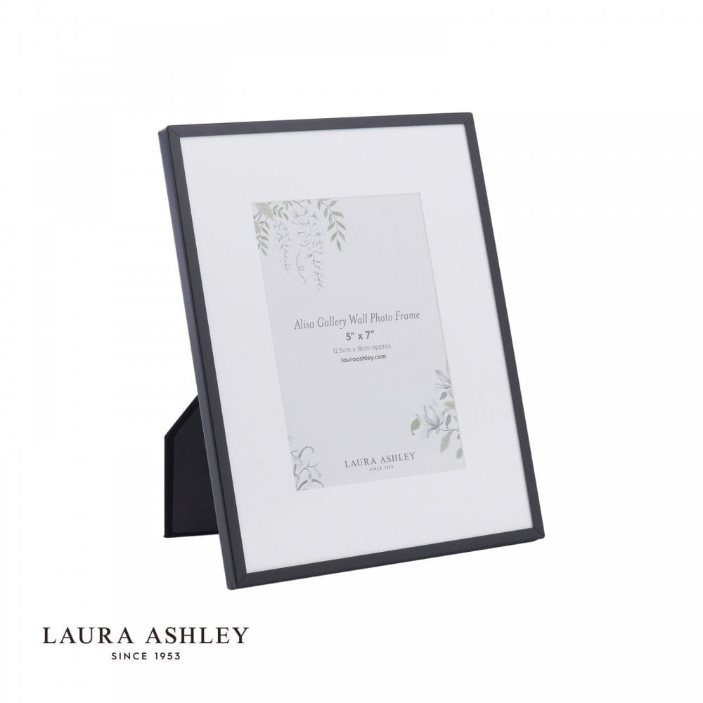Set of 6 Alisa Matt Black Photo Frames