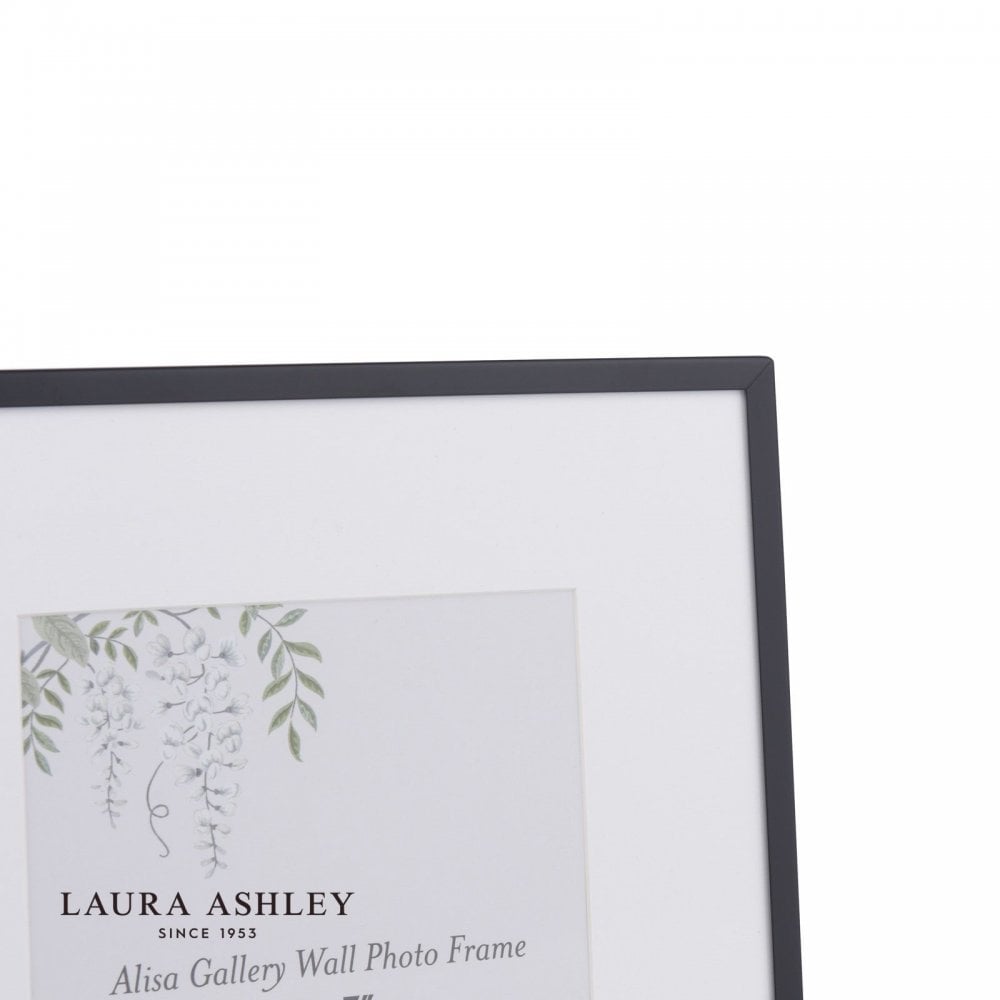 Set of 6 Alisa Matt Black Photo Frames