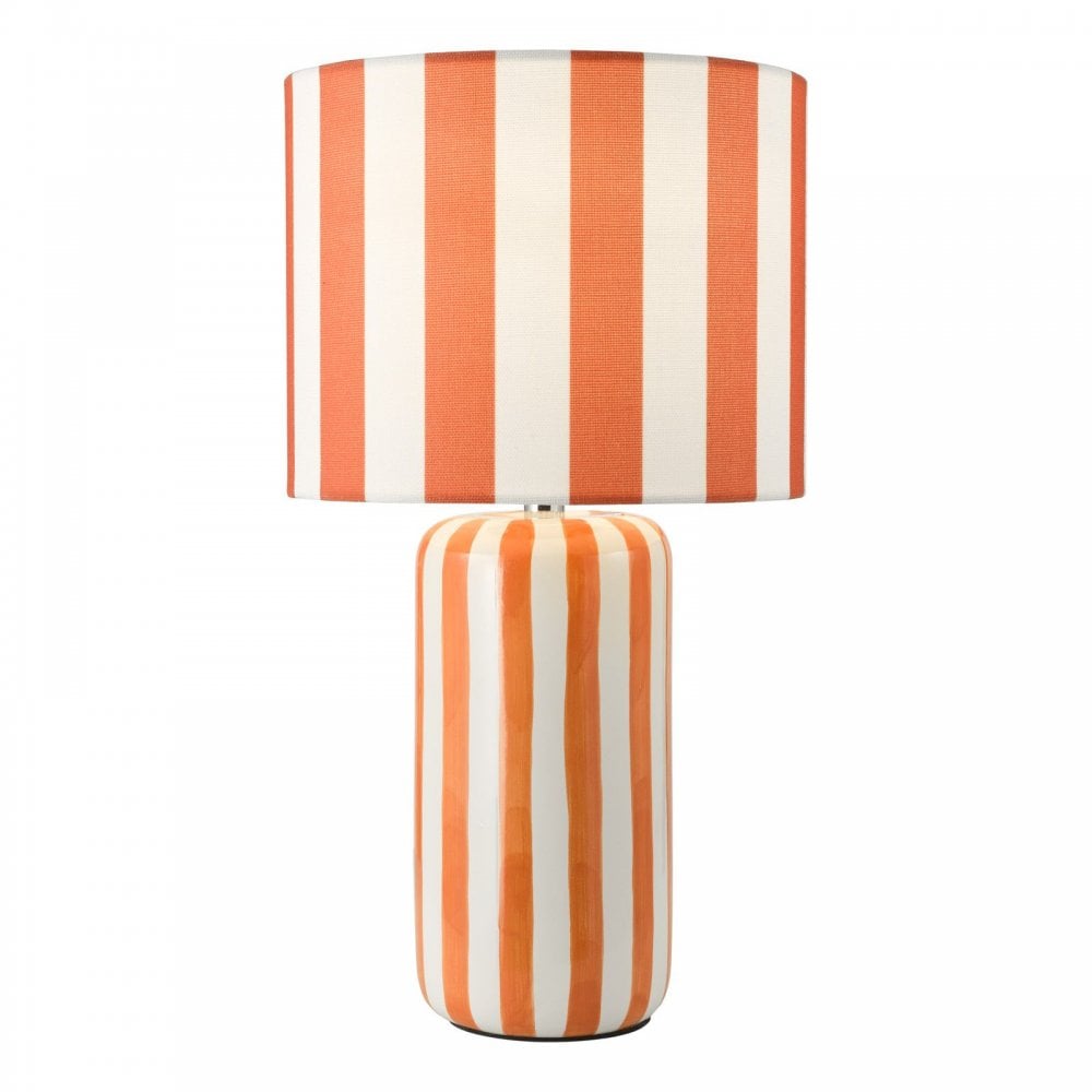 Cicada Orange Table Lamp C/W Shade