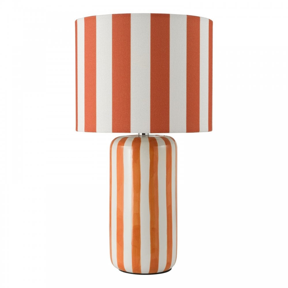 Cicada Orange Table Lamp C/W Shade