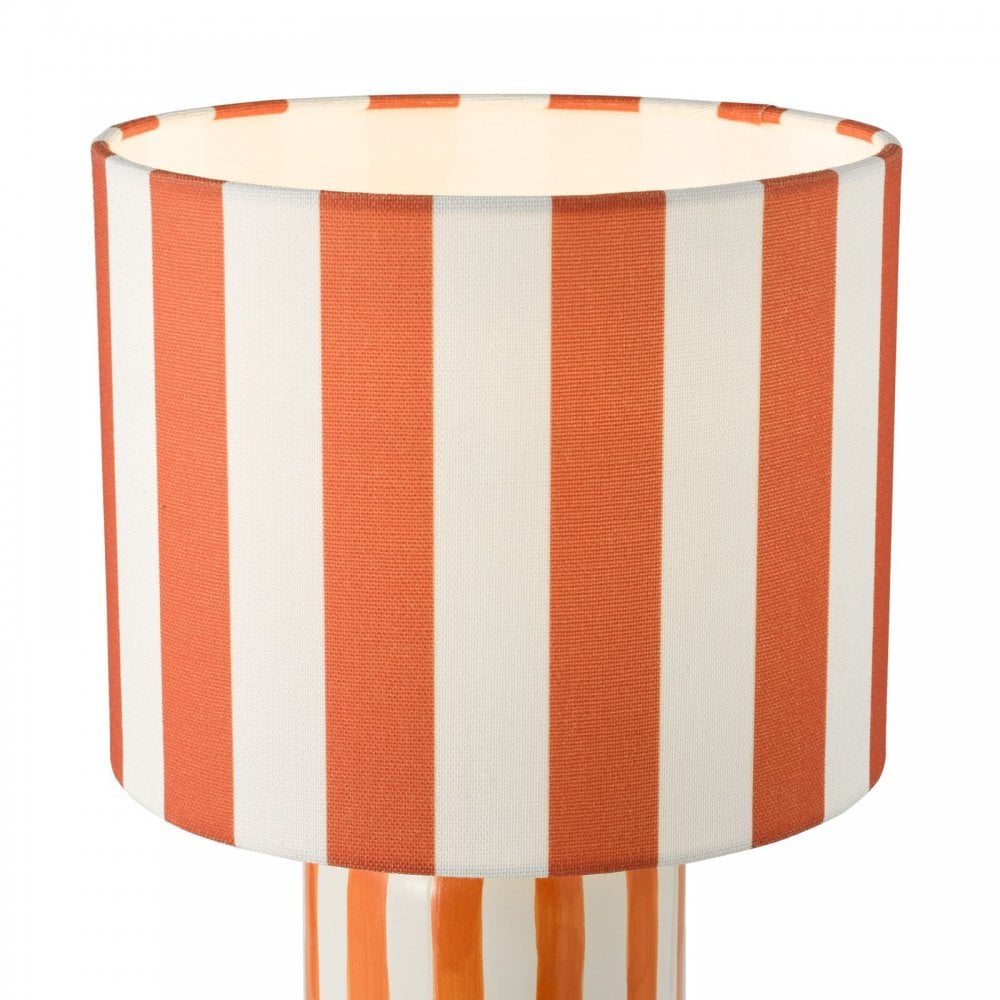 Cicada Orange Table Lamp C/W Shade