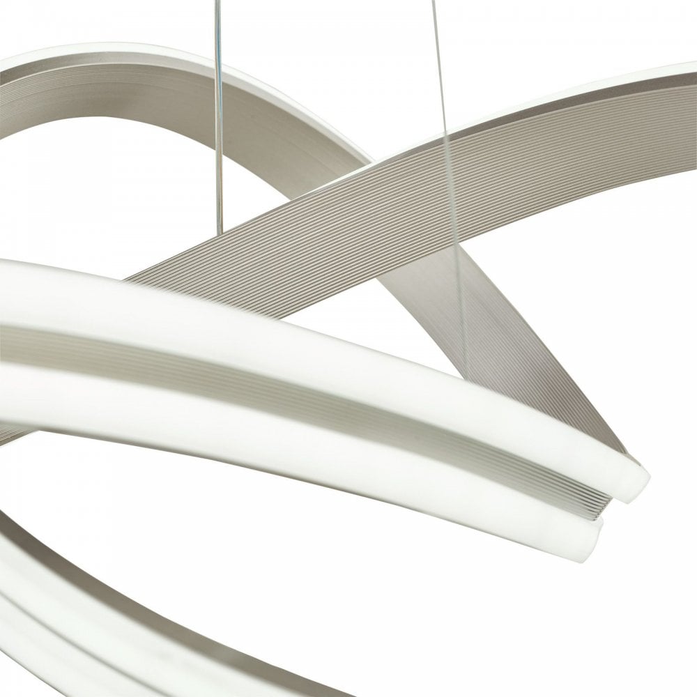 Gavino LED CCT Silver Pendant