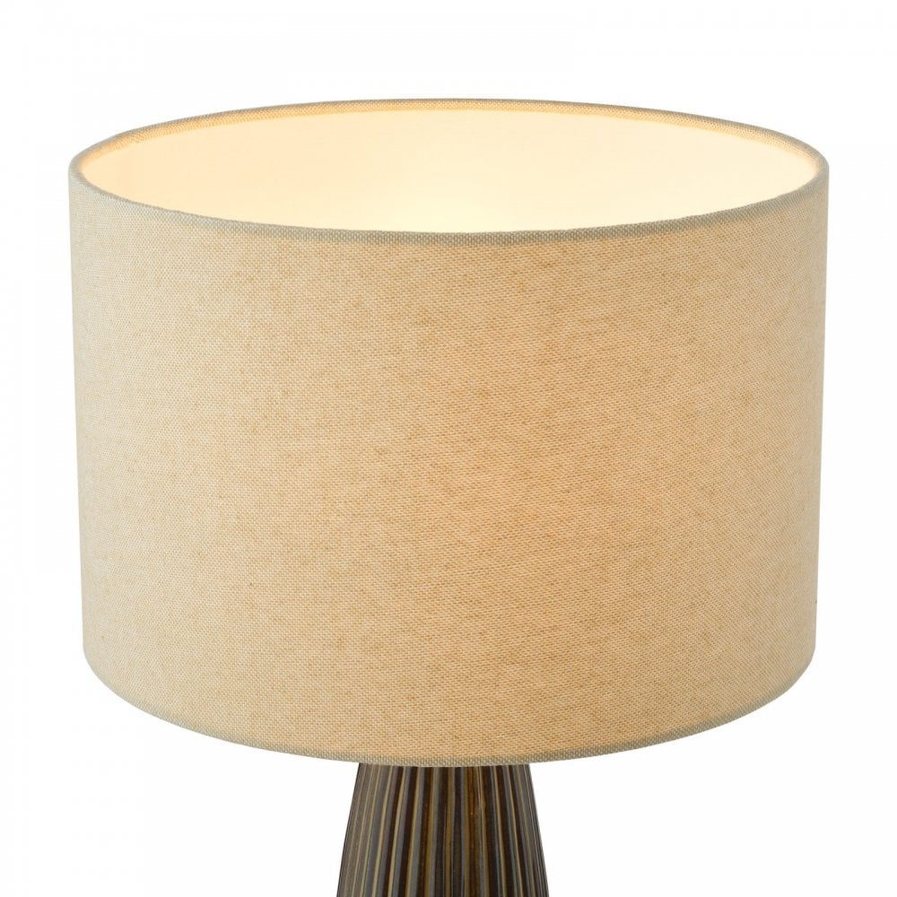 Kaulana Brown Table Lamp C/W Shade
