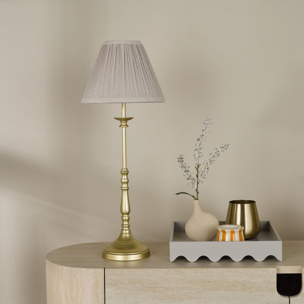 Judy Gold Table Lamp C/W Shade